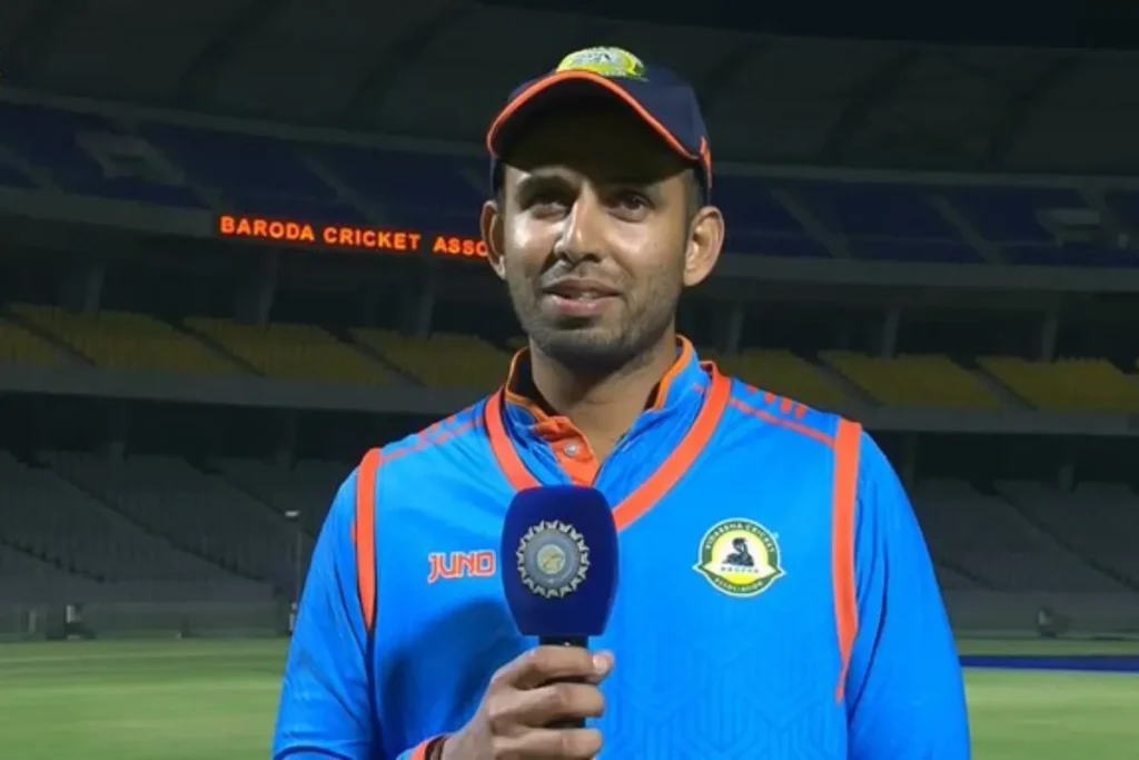Jitesh Sharma | Image Credits: BCCI Domestic